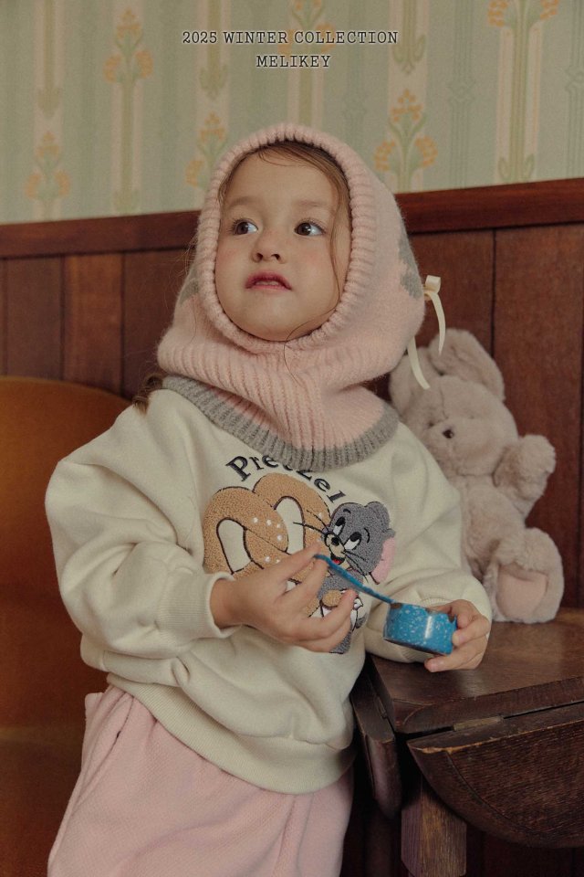 Melikey - Korean Children Fashion - #childofig - Pretzel Jelly Sweatshirt - 3