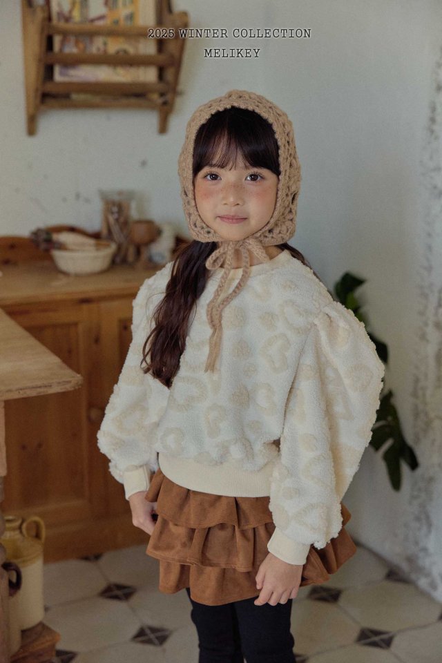 Melikey - Korean Children Fashion - #childofig - Soft Puff Sweatshirt - 8