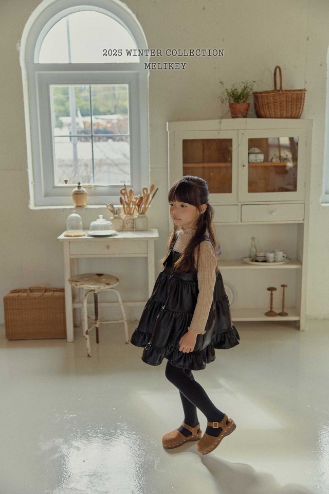Melikey - Korean Children Fashion - #prettylittlegirls - French Layered One-piece - 4