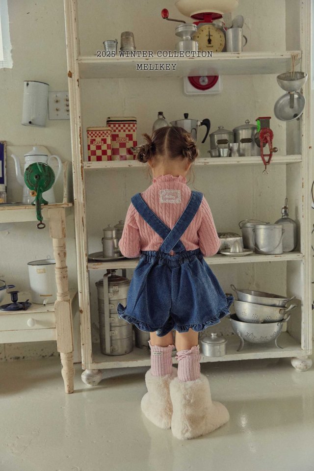 Melikey - Korean Children Fashion - #childrensboutique - Boca Ribbed Long Socks - 10
