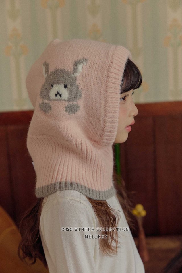 Melikey - Korean Children Fashion - #childrensboutique - Bunny Balaclava - 9