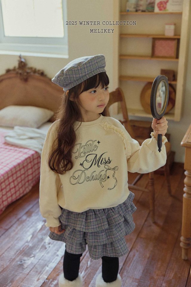 Melikey - Korean Children Fashion - #childrensboutique - Wool Check Beret - 6