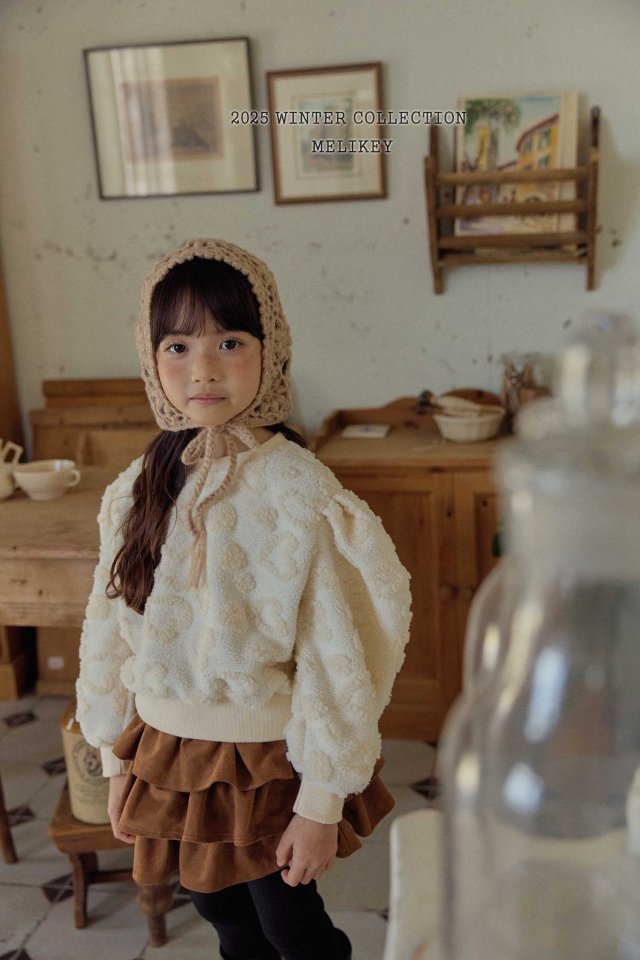 Melikey - Korean Children Fashion - #childrensboutique - Soft Puff Sweatshirt - 9