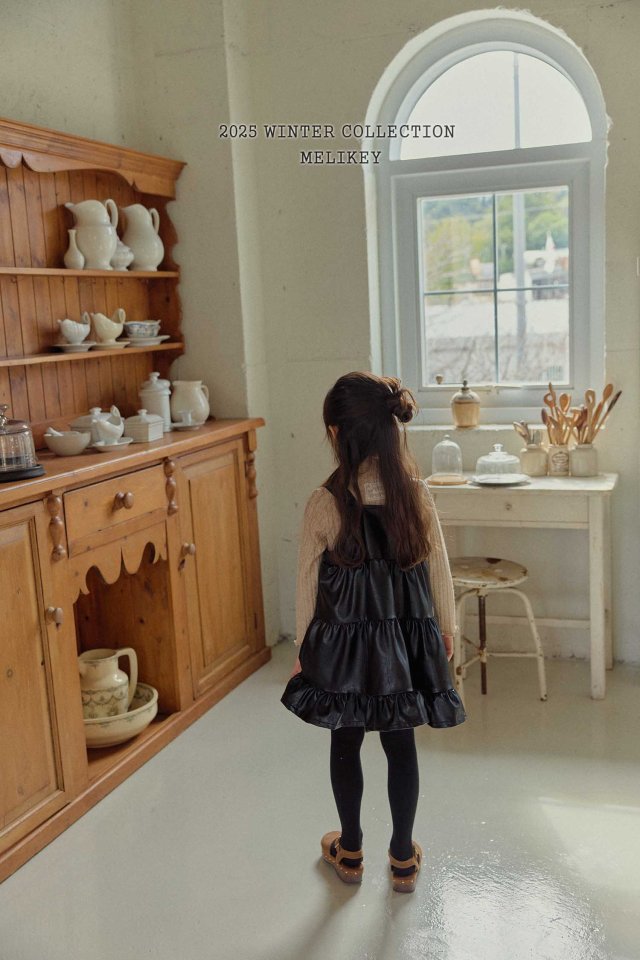 Melikey - Korean Children Fashion - #childrensboutique - French Layered One-piece - 6