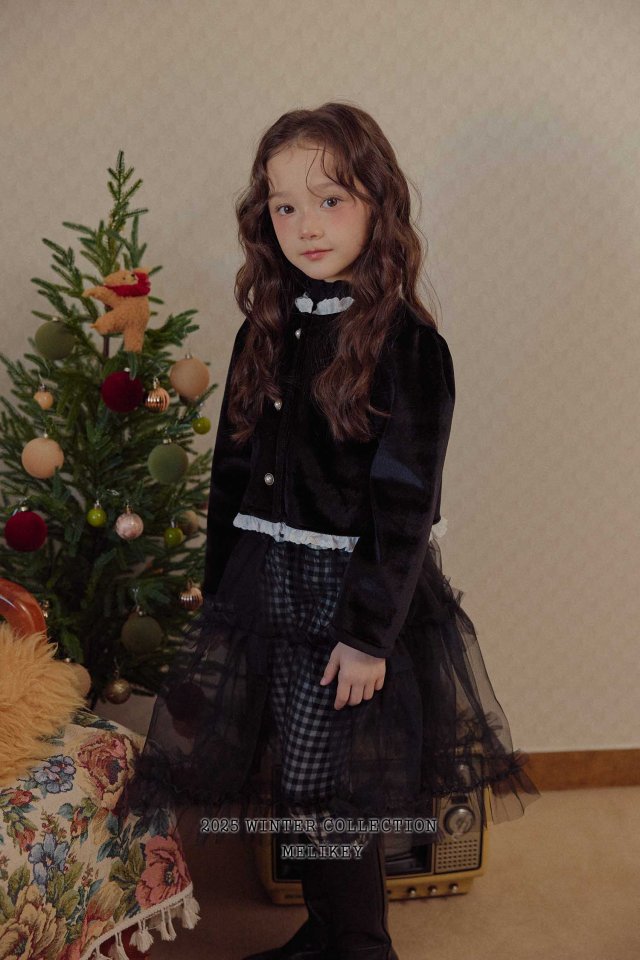 Melikey - Korean Children Fashion - #childrensboutique - Sun Velvet Jacket - 7