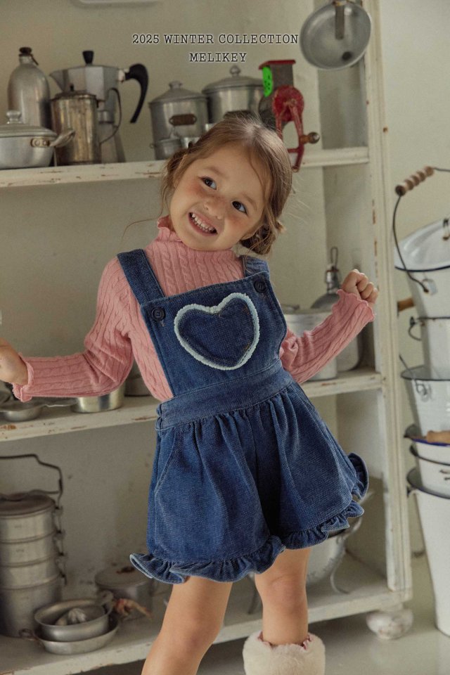 Melikey - Korean Children Fashion - #childrensboutique - Cable Knit Tee - 4