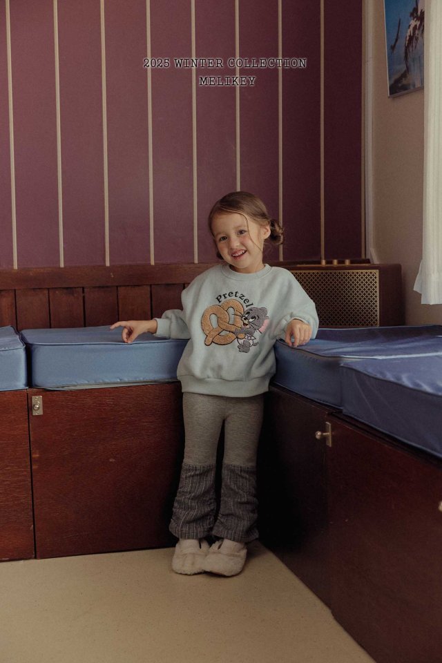 Melikey - Korean Children Fashion - #designkidswear - Thick Rib Shirring Leggings - 7