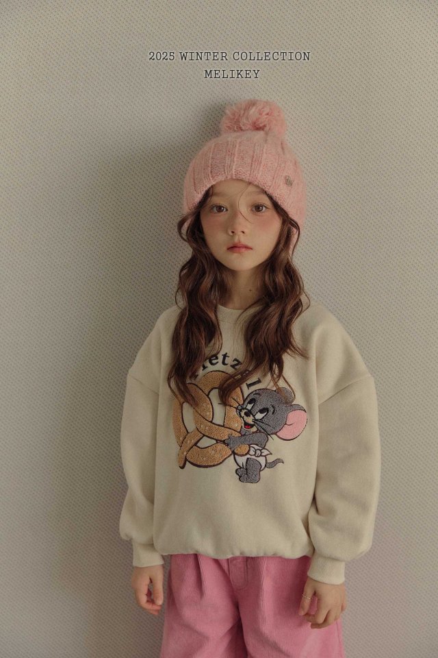 Melikey - Korean Children Fashion - #designkidswear - Pretzel Jelly Sweatshirt - 5