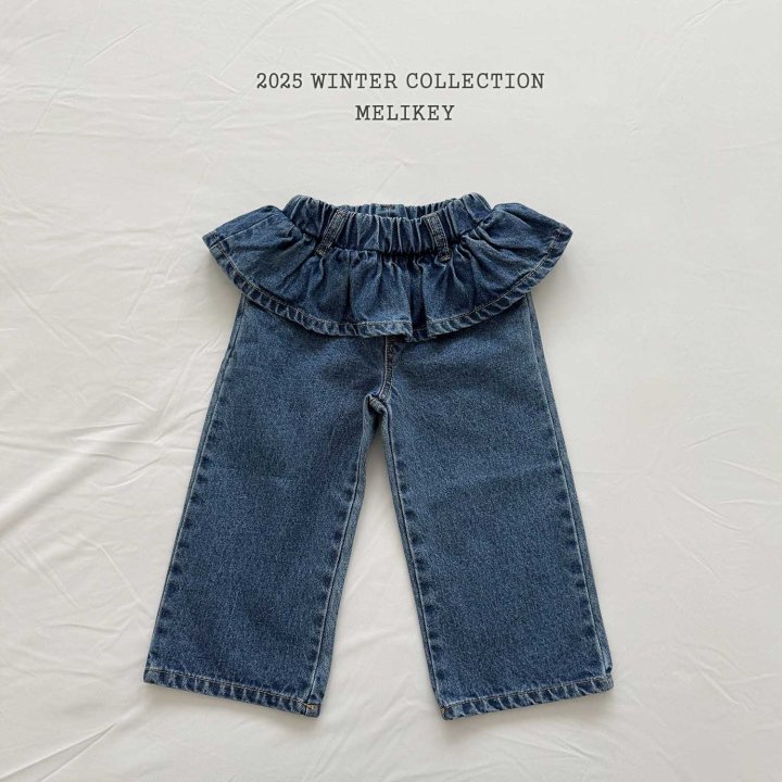Melikey - Korean Children Fashion - #designkidswear - Jane Frill Jeans - 11
