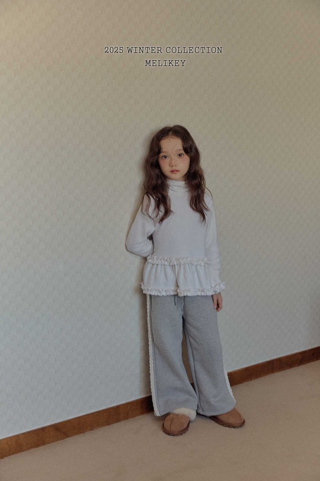 Melikey - Korean Children Fashion - #designkidswear - Lace Pants - 5