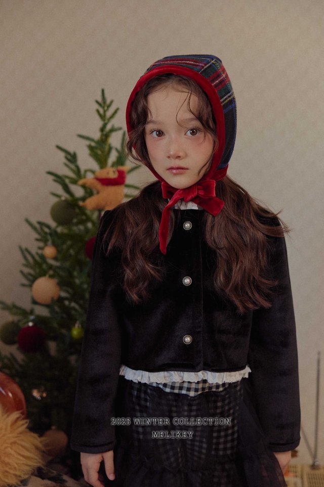 Melikey - Korean Children Fashion - #designkidswear - Sun Velvet Jacket - 8