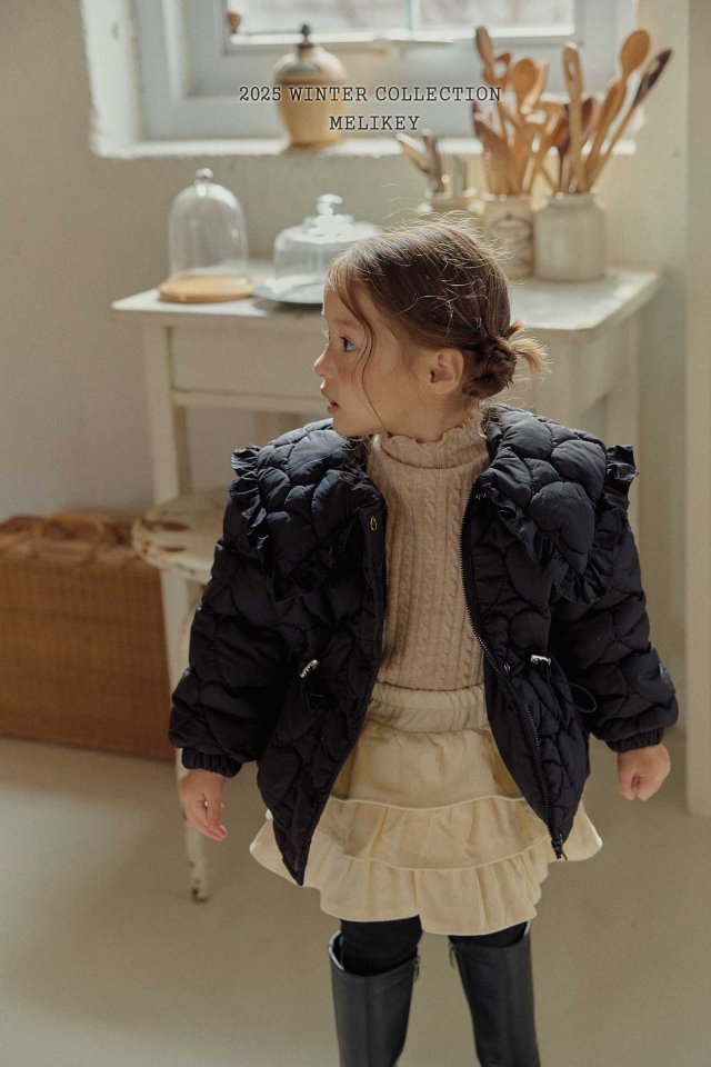 Melikey - Korean Children Fashion - #designkidswear - Heart Quilted Padding - 5