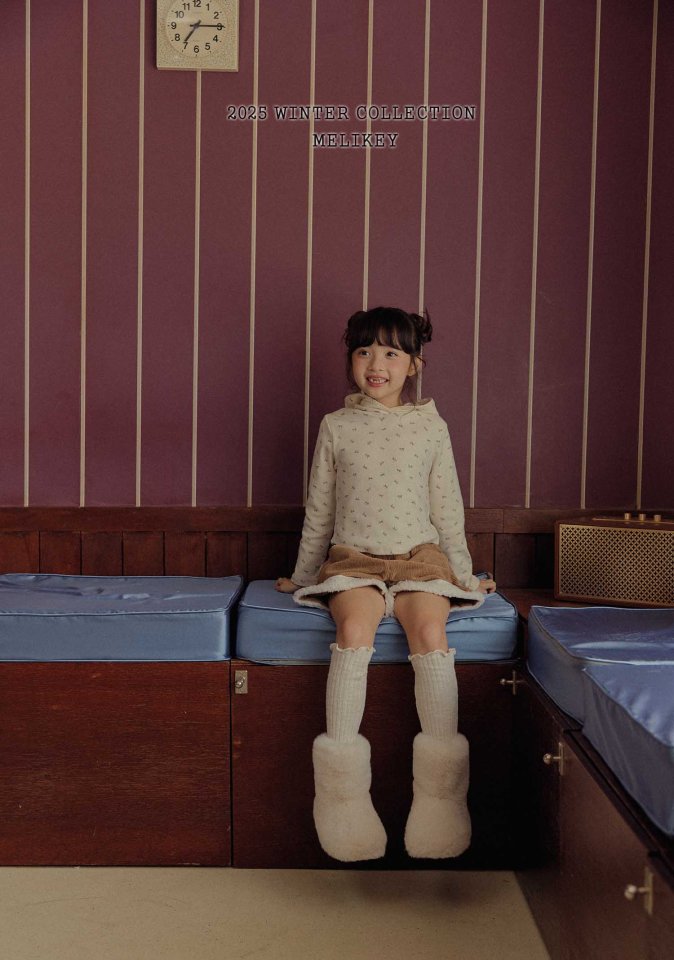 Melikey - Korean Children Fashion - #discoveringself - Boca Ribbed Long Socks - 12