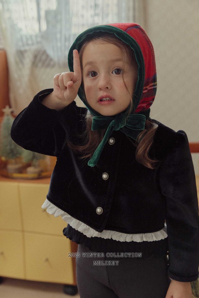 Melikey - Korean Children Fashion - #discoveringself - Chris Check Bonnet - 9