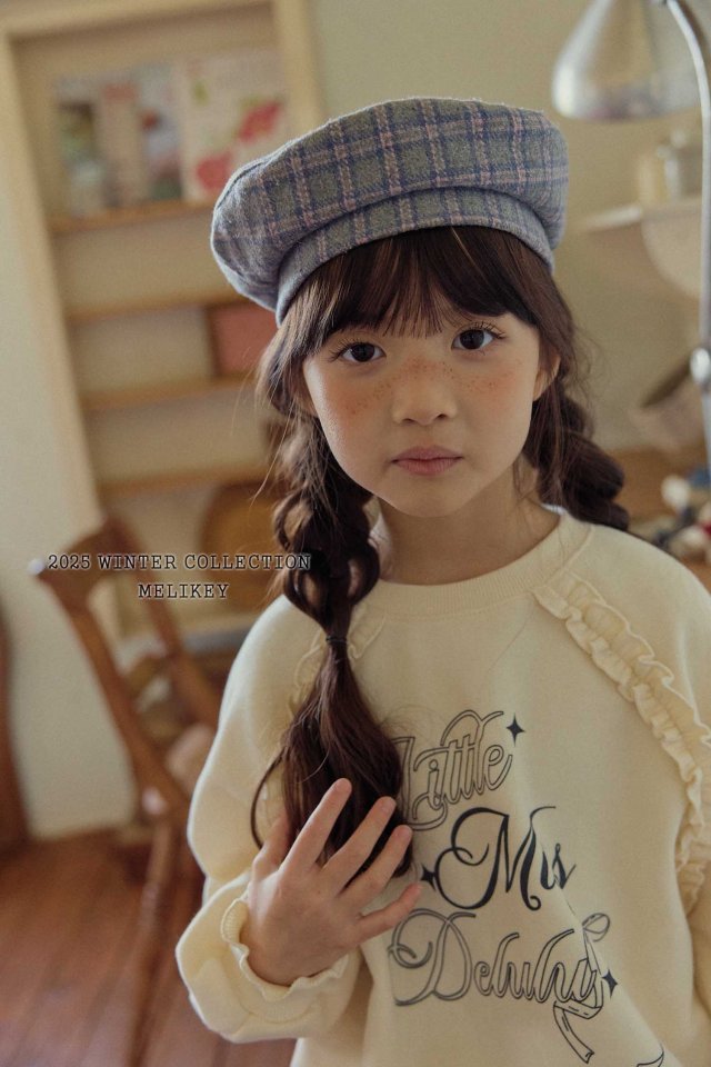 Melikey - Korean Children Fashion - #discoveringself - Wool Check Beret - 8