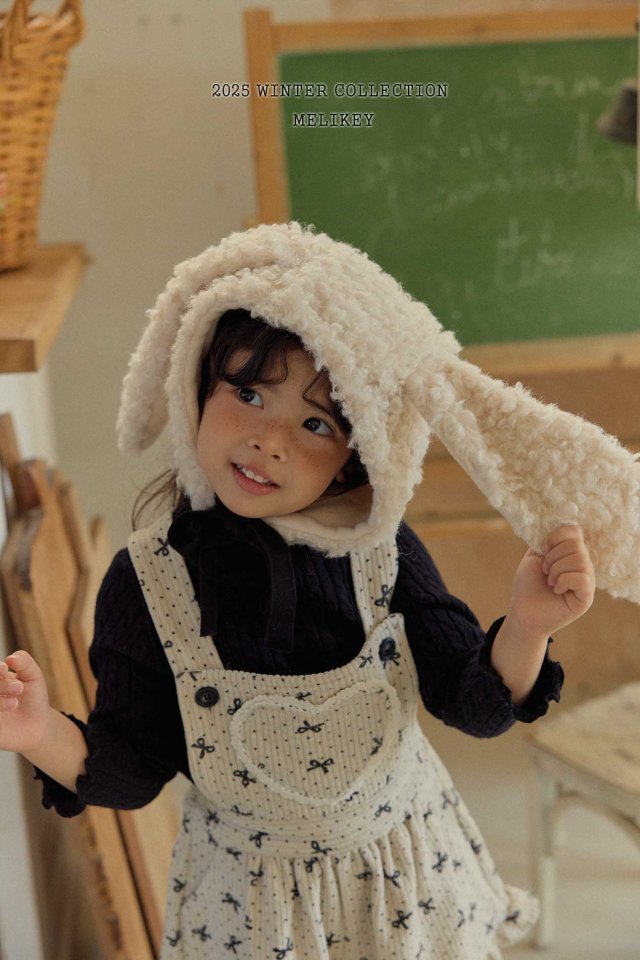 Melikey - Korean Children Fashion - #discoveringself - Rabbit Fleece Hat - 7
