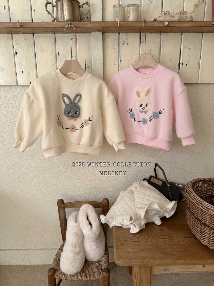 Melikey - Korean Children Fashion - #discoveringself - Rabbit Boucle Sweatshirt - 11