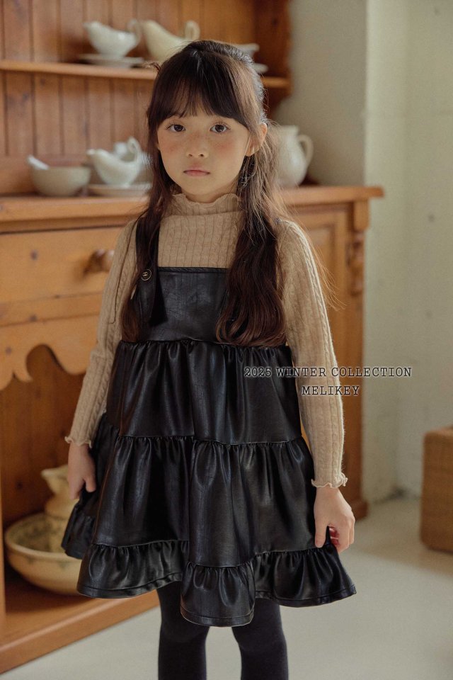 Melikey - Korean Children Fashion - #discoveringself - French Layered One-piece - 8