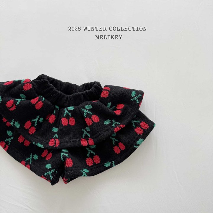 Melikey - Korean Children Fashion - #discoveringself - Cherry Frill Shorts - 12