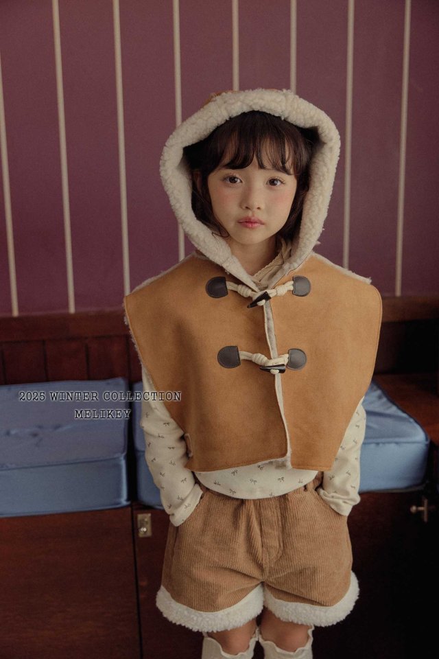 Melikey - Korean Children Fashion - #discoveringself - Mustang Hood Cape - 7