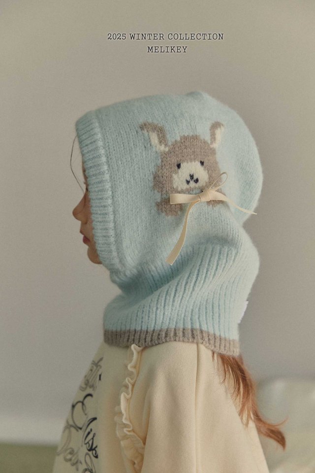Melikey - Korean Children Fashion - #fashionkids - Bunny Balaclava - 12