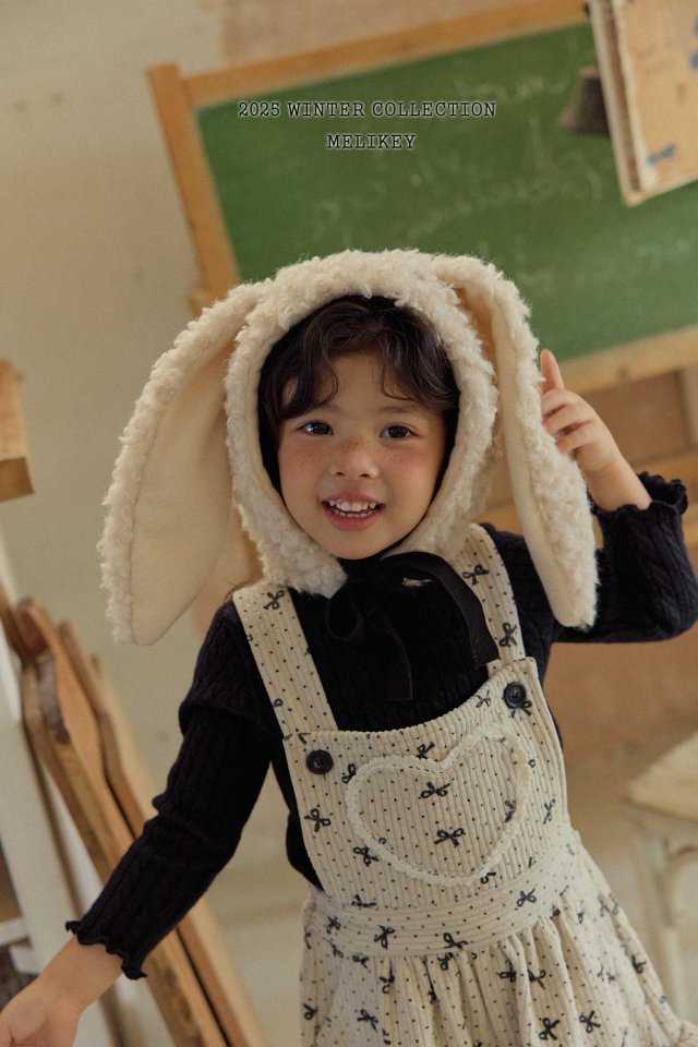Melikey - Korean Children Fashion - #fashionkids - Rabbit Fleece Hat - 8