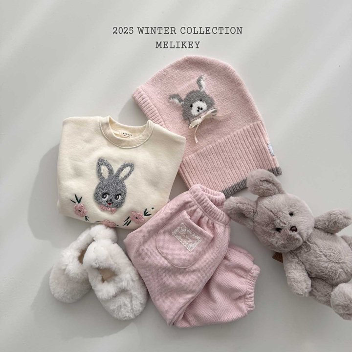 Melikey - Korean Children Fashion - #fashionkids - Rabbit Boucle Sweatshirt - 12