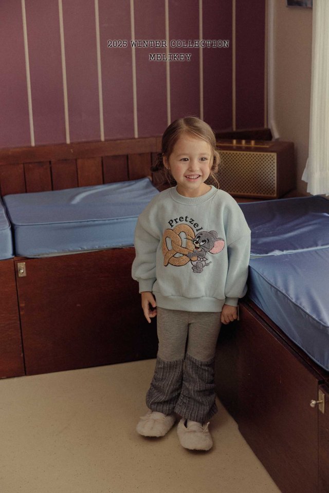 Melikey - Korean Children Fashion - #fashionkids - Thick Rib Shirring Leggings - 9