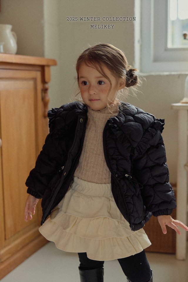 Melikey - Korean Children Fashion - #fashionkids - Heart Quilted Padding - 7