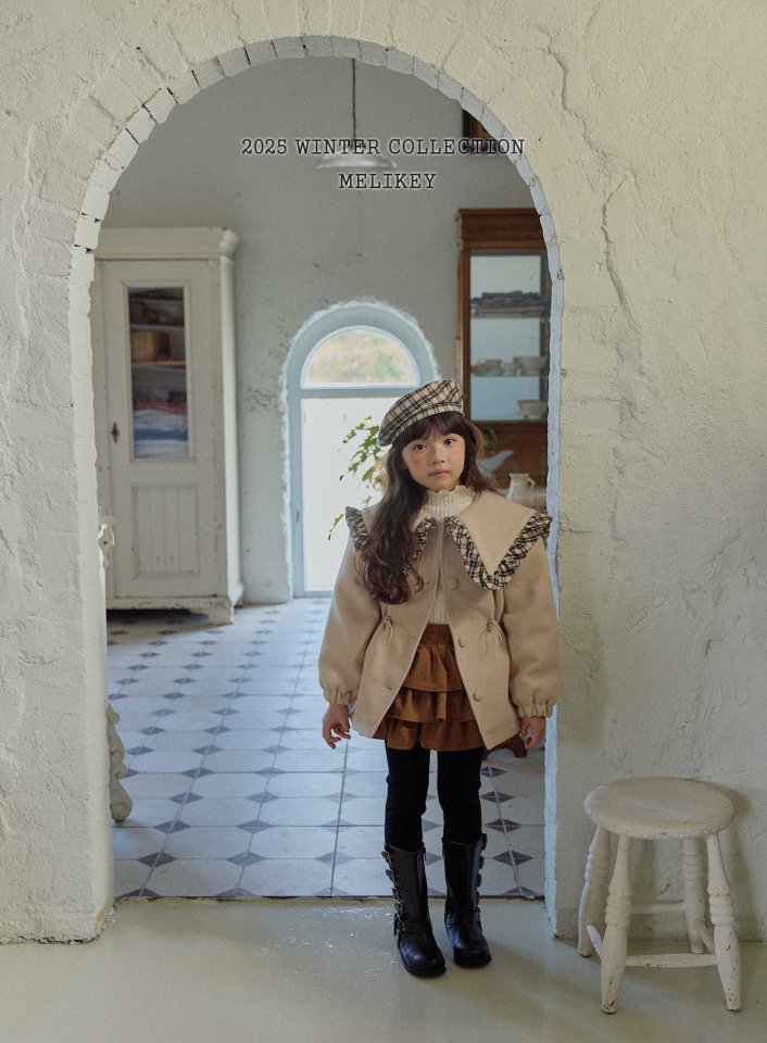 Melikey - Korean Children Fashion - #fashionkids - Sailor Wool Coat - 6