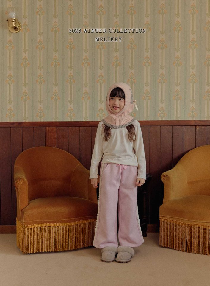 Melikey - Korean Children Fashion - #kidsshorts - Snow Wool Turtleneck Tee - 8