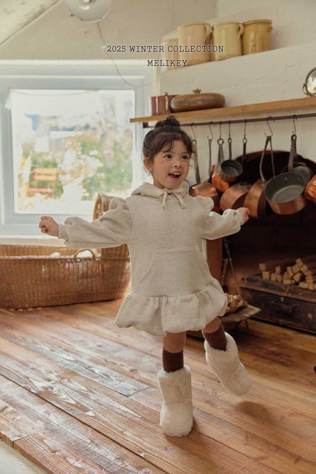 Melikey - Korean Children Fashion - #kidsshorts - Pumpkin Hood One-piece - 5