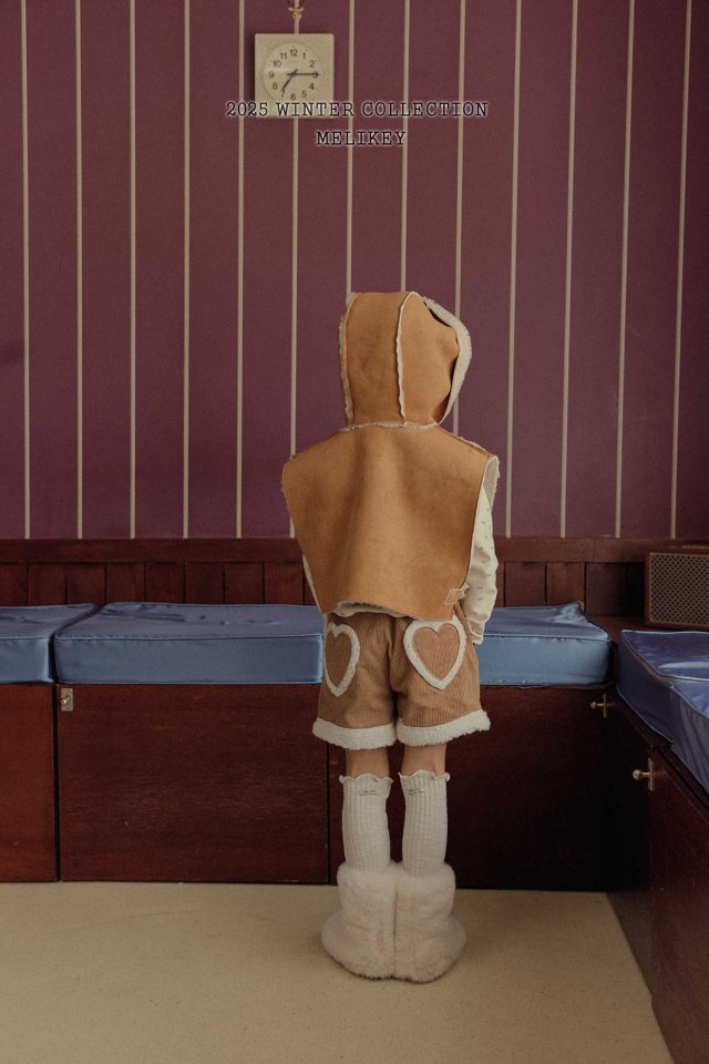 Melikey - Korean Children Fashion - #kidsshorts - Mustang Hood Cape - 9