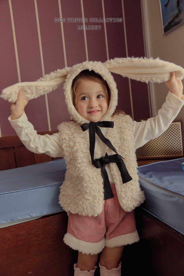 Melikey - Korean Children Fashion - #kidsstore - Rabbit Fleece Hat - 10