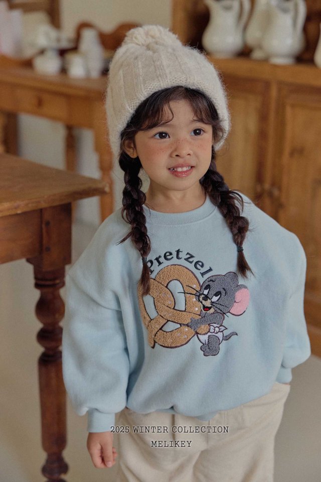 Melikey - Korean Children Fashion - #kidsstore - Pretzel Jelly Sweatshirt - 9