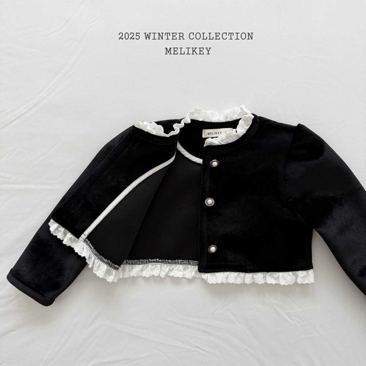 Melikey - Korean Children Fashion - #kidsstore - Sun Velvet Jacket - 12