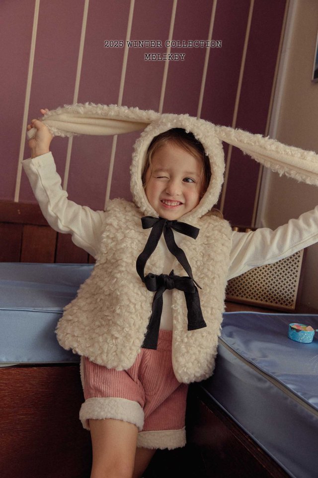 Melikey - Korean Children Fashion - #kidzfashiontrend - Rabbit Fleece Hat - 11
