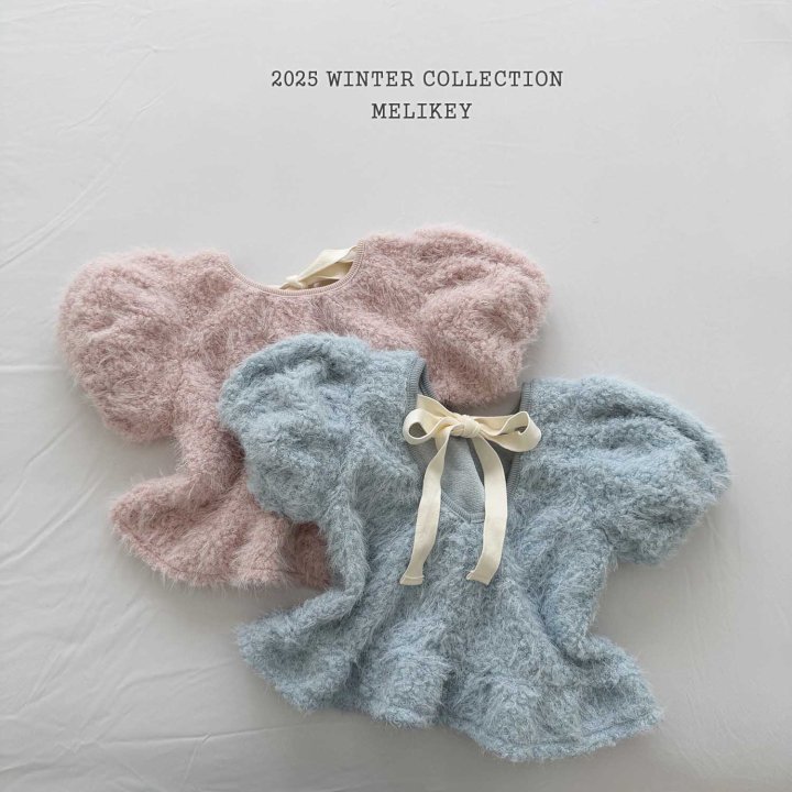 Melikey - Korean Children Fashion - #kidzfashiontrend - Pastel Ribbon Tee - 11