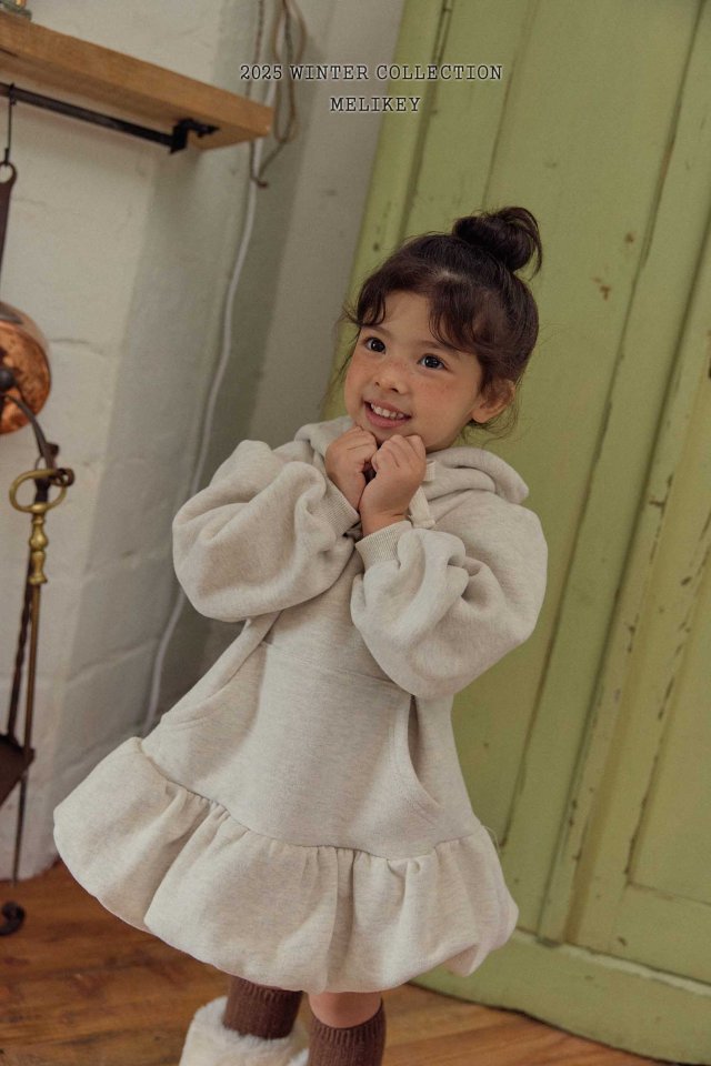Melikey - Korean Children Fashion - #kidzfashiontrend - Pumpkin Hood One-piece - 7