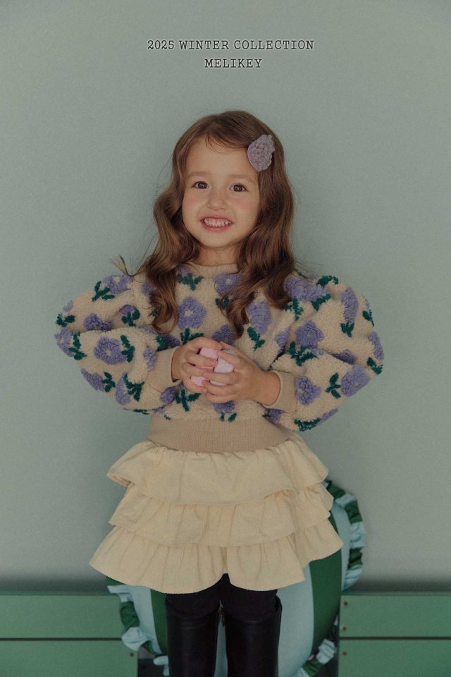 Melikey - Korean Children Fashion - #kidzfashiontrend - Three Layered Leggings Skirt - 5