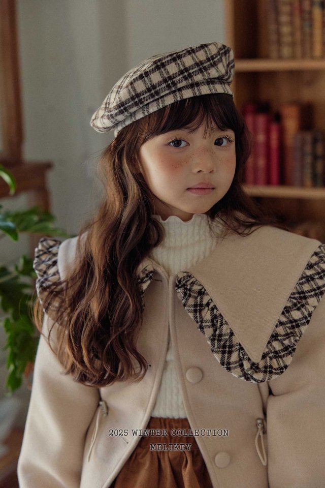Melikey - Korean Children Fashion - #kidzfashiontrend - Sailor Wool Coat - 9