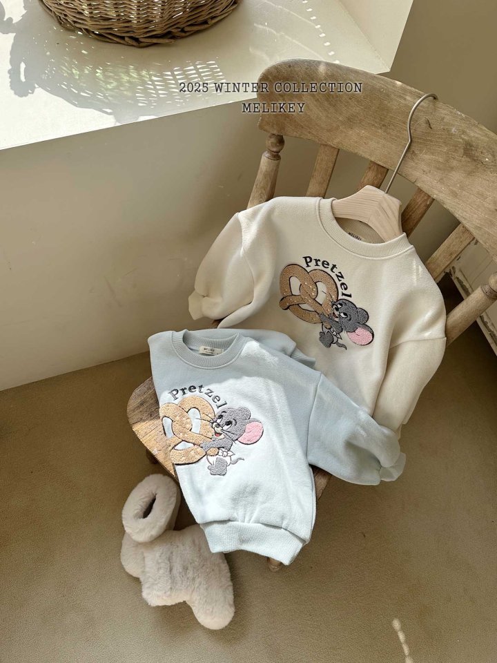 Melikey - Korean Children Fashion - #littlefashionista - Pretzel Jelly Sweatshirt - 12
