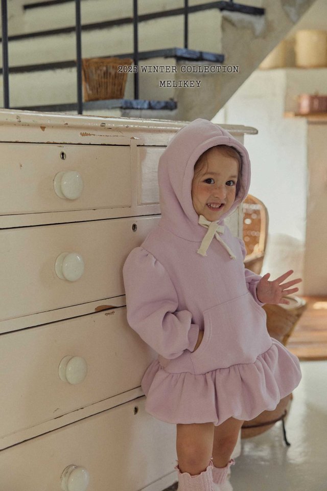 Melikey - Korean Children Fashion - #littlefashionista - Pumpkin Hood One-piece - 9