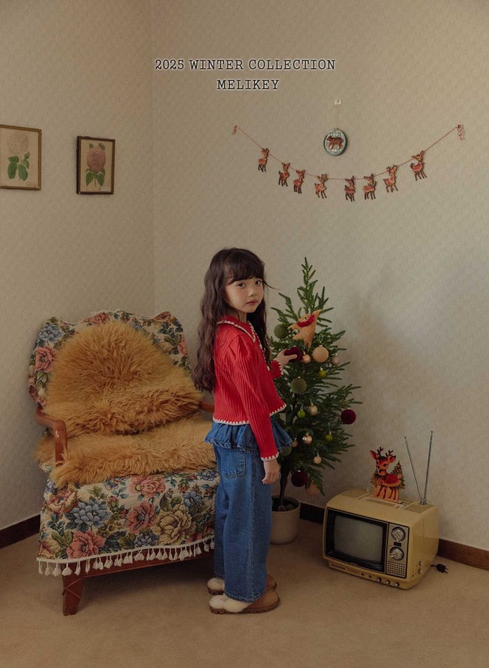 Melikey - Korean Children Fashion - #littlefashionista - Mellow Ribbed Cardigan - 8