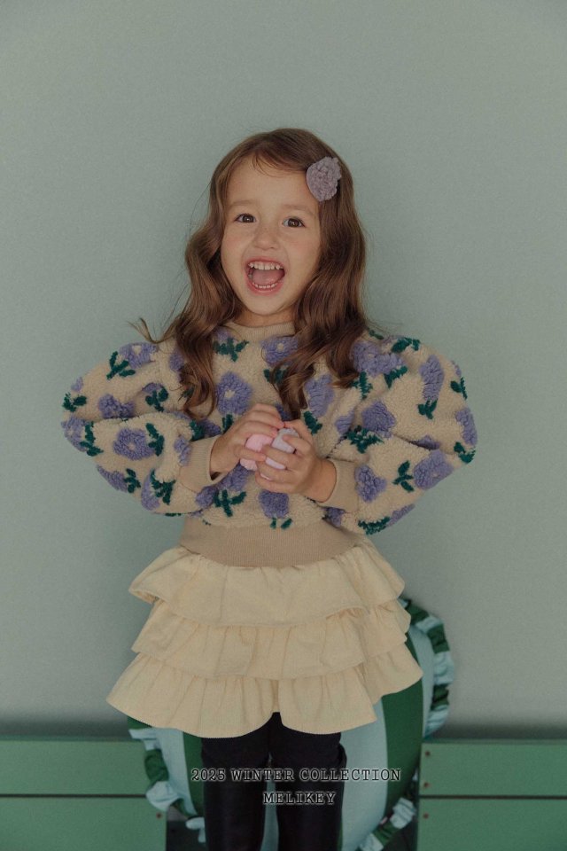 Melikey - Korean Children Fashion - #littlefashionista - Soft Puff Sweatshirt - 3