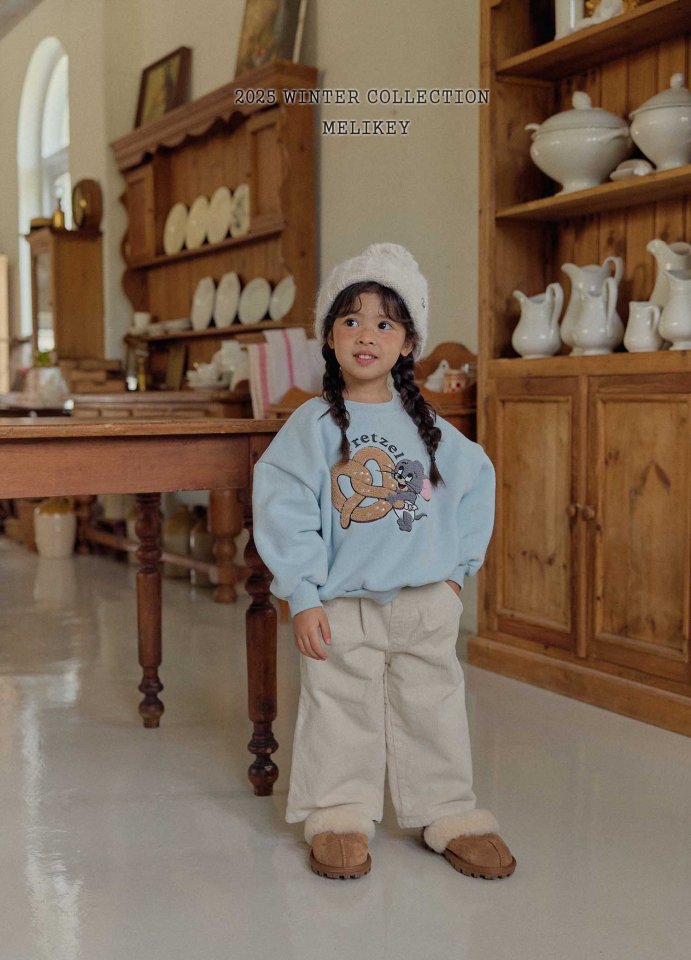 Melikey - Korean Children Fashion - #littlefashionista - Lovely Ribbon Wide Pants - 9