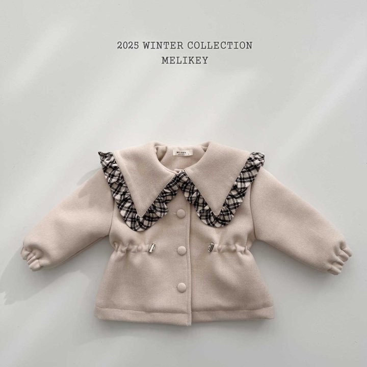 Melikey - Korean Children Fashion - #littlefashionista - Sailor Wool Coat - 11