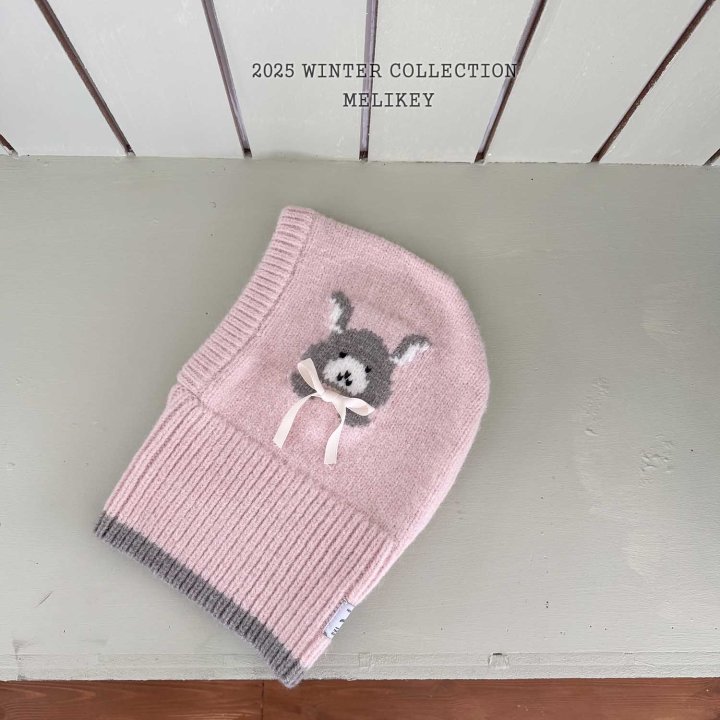 Melikey - Korean Children Fashion - #littlefashionista - Bunny Balaclava - 4