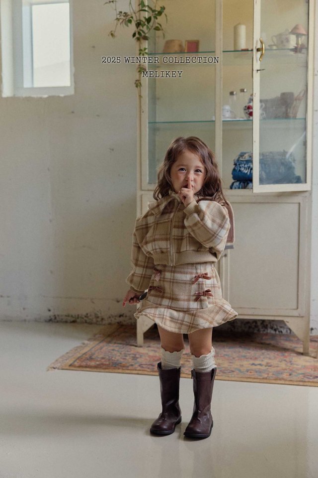 Melikey - Korean Children Fashion - #magicofchildhood - Four Ribbon Frill Skirt - 5