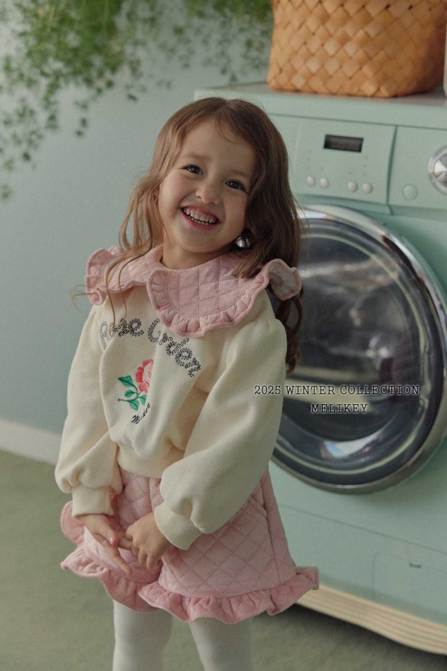 Melikey - Korean Children Fashion - #minifashionista - Rose Garden Sweatshirt - 9